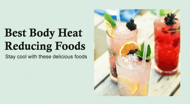 body heat-reducing foods