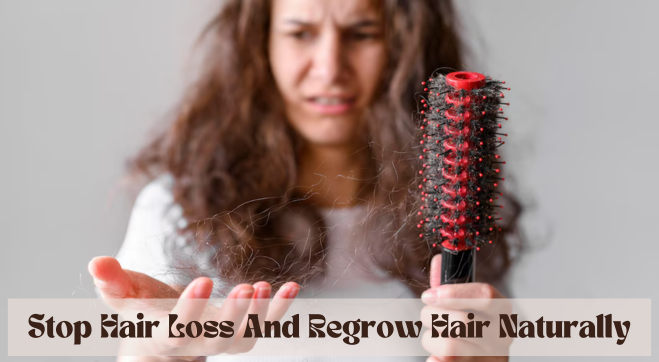 How To Stop Hair Loss And Regrow Hair Naturally - 12 Proven Ways