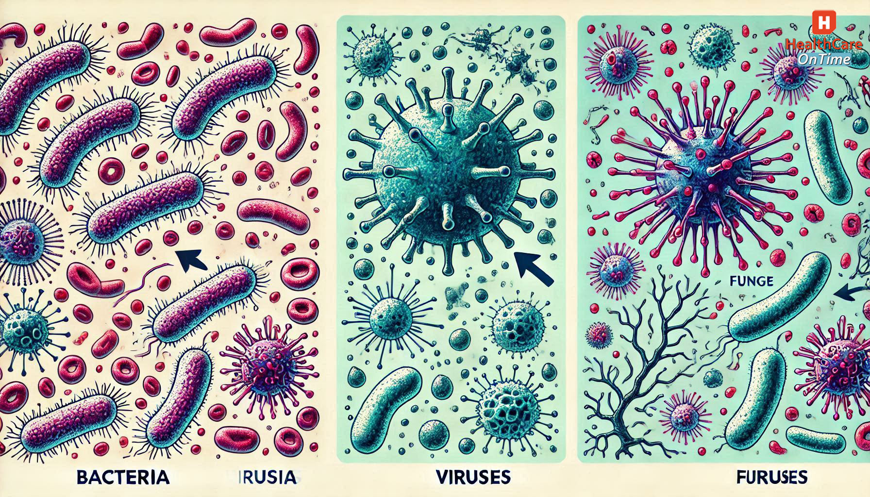 Infections Leading to High WBC Count infographic