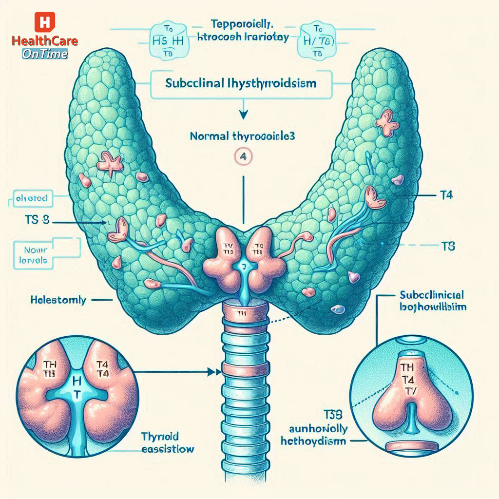 Natural Treatment for Subclinical Hypothyroidism infographic