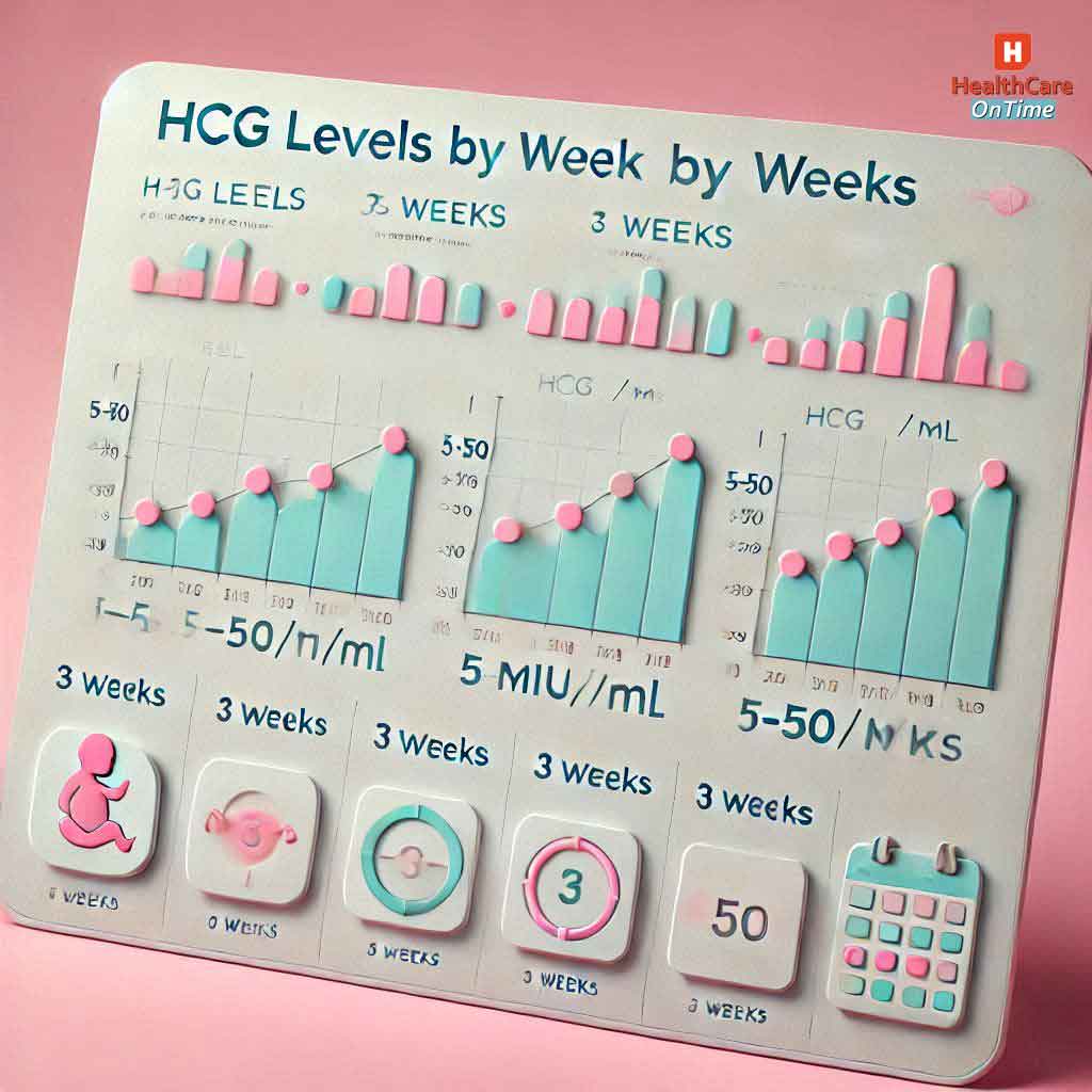 Pregnancy Blood Test Levels infographic