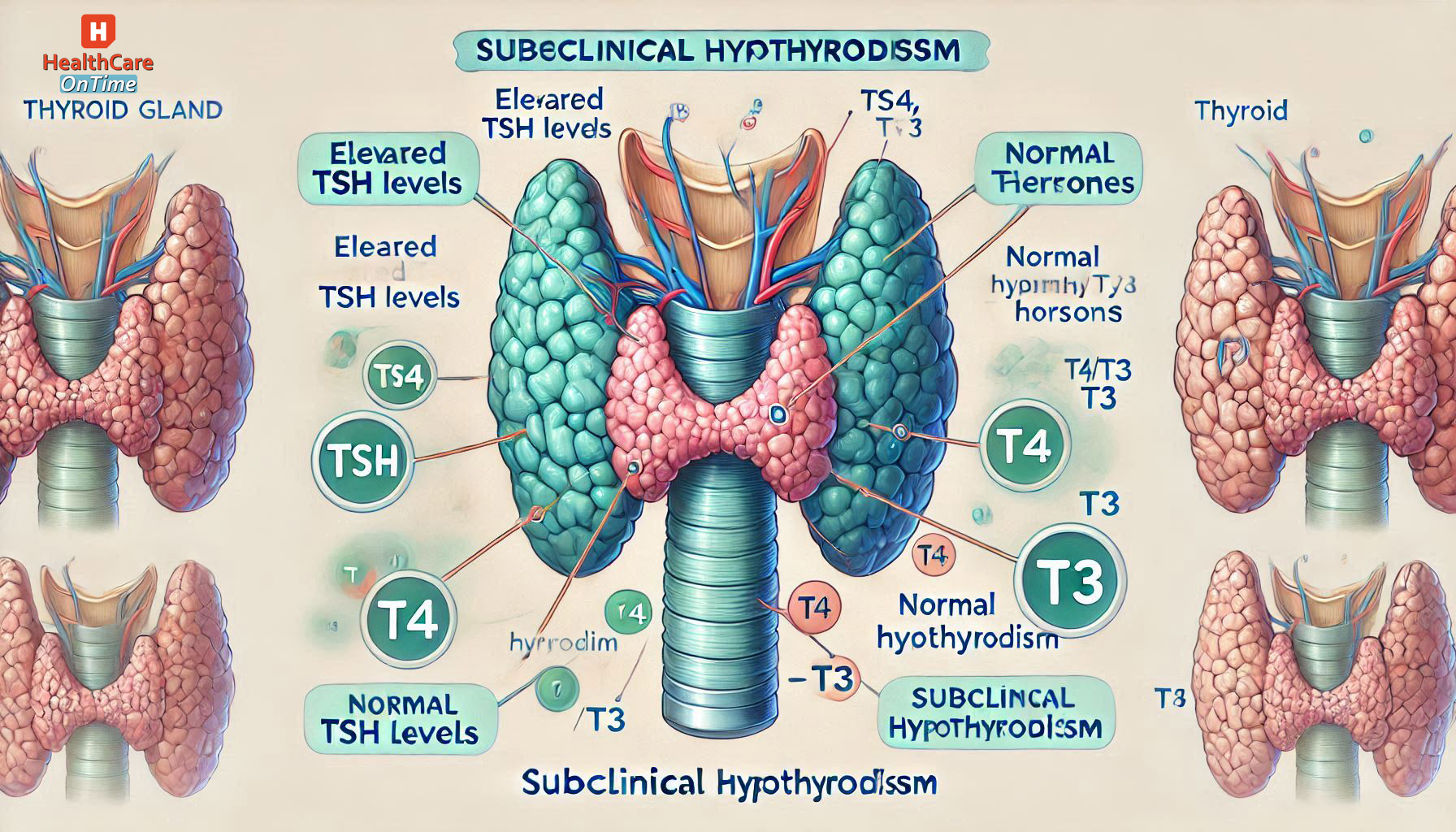 Treatment Guidelines for Subclinical Hypothyroidism infographic