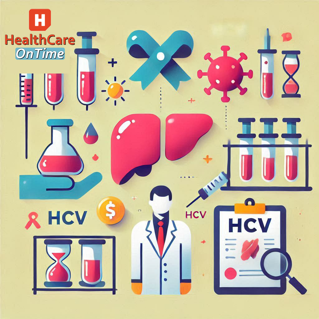 What is the Normal Range for HCV Test infographic